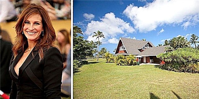O Julia Roberts o loʻo faʻatau atu lona fale matafaga i le matafaga i Hawaii