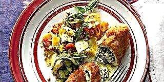 ອາຫານຂອງດານີເອນ: ໄກ່ Mozzarella-And-Pesto-Stuffed