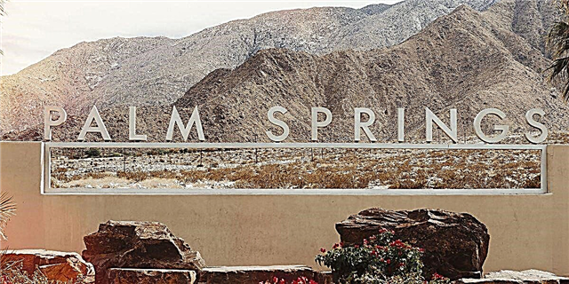Dekor za vas ide u Palm Springs