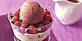 Ice Cream Boulud Daniel de mensa elegantes