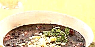 Kuba qara lobya şorbası resepti