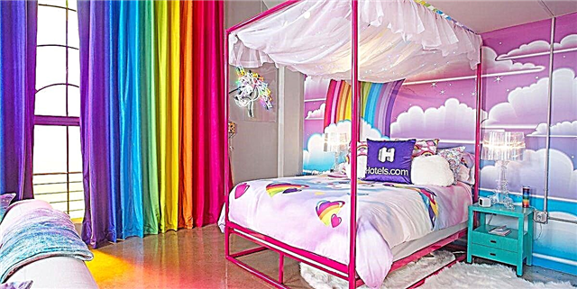 Lisa Frank upravo je dizajnirala čitavu hotelsku sobu i to neonski san