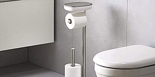 Ky mbajtës i letrës së tualeteve është në thelb një Tabelë Fundi për banjën tuaj