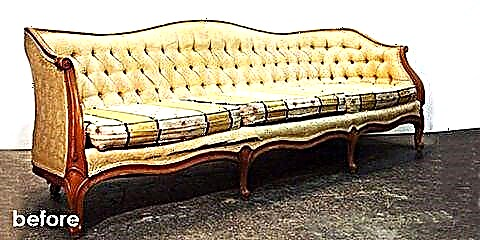 Реабилитация мебели: самый уродливый диван