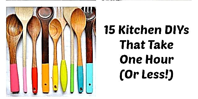 15 DIY кујни што земаат еден час или помалку