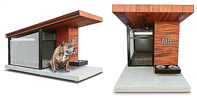Энэхүү Chic Dog House-ийг Фрэнк Ллойд Райтийн дизайн бүтээсэн болно