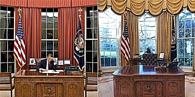 Bütün yolları Trump, Oval Office'i özünə məxsus etmək üçün yenidən düzəltdi
