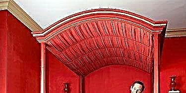 Richard Keith Langham ရဲ့ Grand Red အိပ်ခန်းထဲမှာ