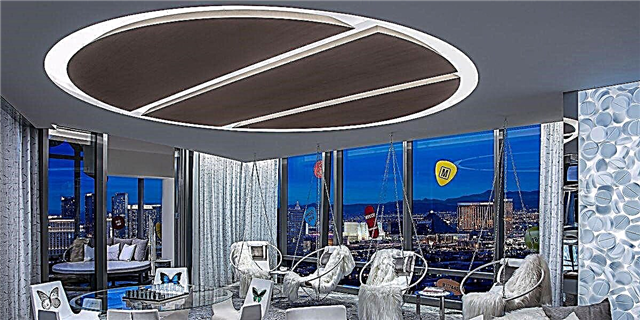 Damien Hirst projektoi një dhomë Hoteli për Palms Las Vegas që kushton 100,000 dollarë për një natë