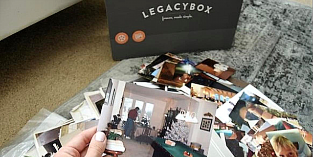 Legacybox Ass e Mail-In Service, deen Är al Fotoen a Bande digitaliséiert, fir datt Dir se fir ëmmer behält