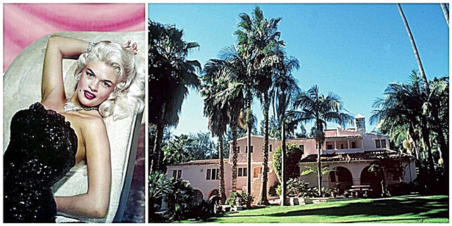 Jayne Mansfield ၏ပန်းရောင်နန်းတော်သည်ထိပ်တန်းကျော်ကြားသောအိမ်များအတွက်ဘားကိုသတ်မှတ်သည်