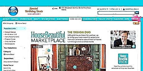 Sites We Love: House Beautiful Marketplace en HSN