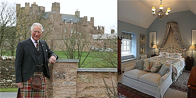 Prince Charles het pas bed en ontbyt Granary Lodge in Skotland geopen
