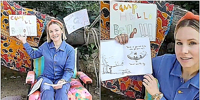 De Kristen Bell an den Dax Shepard de Virtuelle Camp fir Kanner Hire Camp Conseilleren an