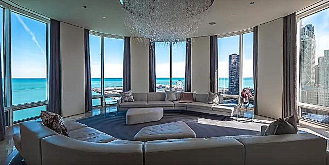 $ 13,5 million hoc a penthouse in Chicago habet Rotating sessorium