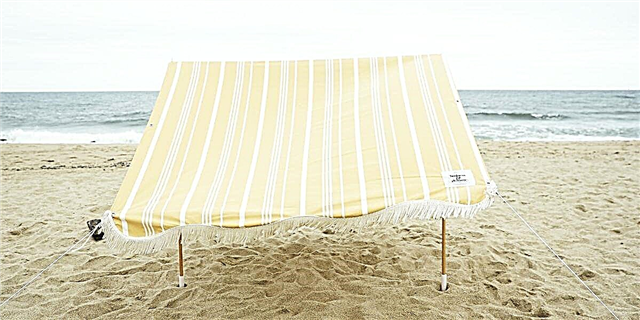 Эта роскошная пляжная палатка поможет вам пережить самые жаркие дни лета