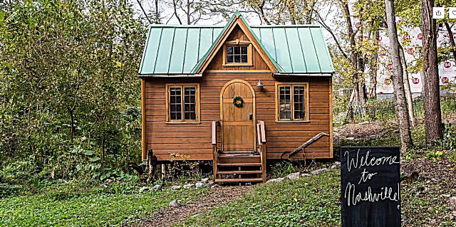 Этот крошечный дом в Нэшвилле является одним из самых популярных Airbnbs в стране