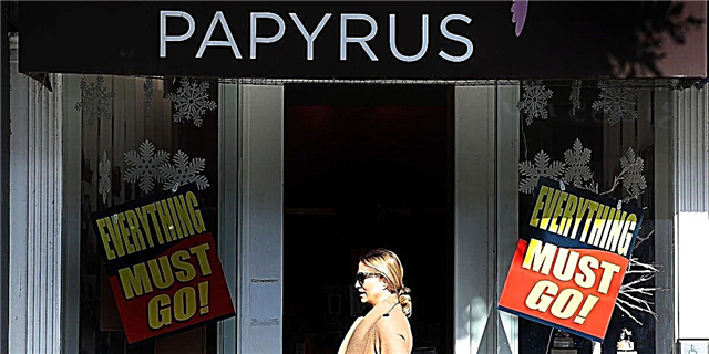 Papirusi do të mbyllë të gjitha dyqanet pas paraqitjes së falimentimit