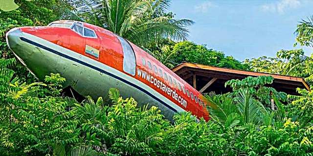 Самолет-люкс отеля Costa Verde в Коста-Рике подвешен над джунглями с безумными видами