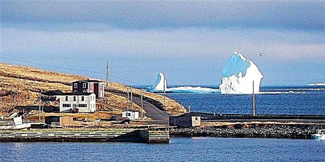 Iceberg 150-Foot-Tall Tangkal Ngambang ku Kanada Ayeuna Ayeuna