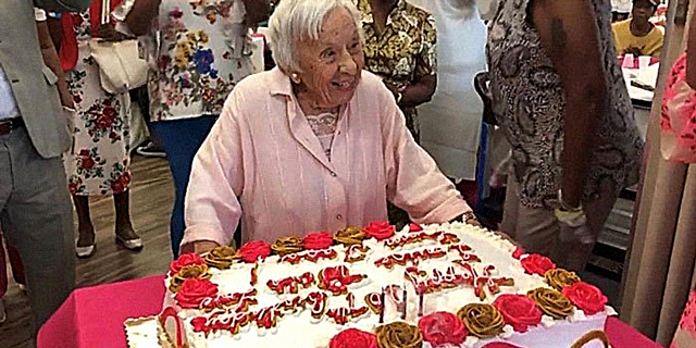 یک زن 107 ساله می گوید که زندگی به تنهایی کلید زندگی طولانی است