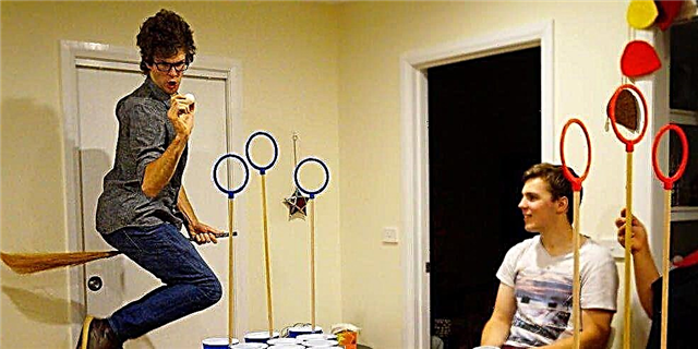 Harry Potter Quidditch Beer Pong- ն գոյություն ունի, և դա պատրաստվում է դառնալ կուսակցական կեռ