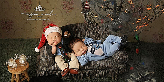 Fotografska snimka „Božićnog odmora“ na kojoj se nalaze novorođene bebe razrušit će vas