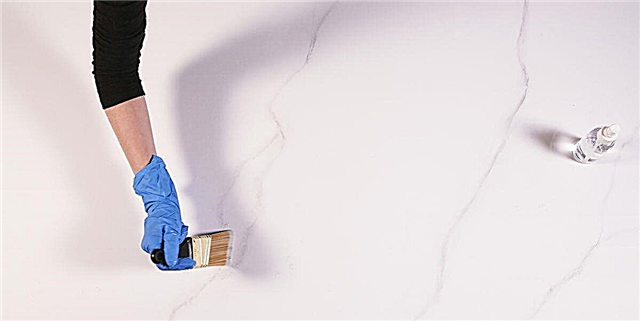 دا DIY غلط - رنګ شوی مرمر کاونټرټاپ اسانه دی له تاسو څخه مننه