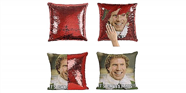 Le Buddy the Elf Sequin Pillow Let You Spread Christmas Cheer In the Clever Way