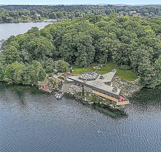 Privatno ostrvo s dvije kuće nadahnute Frank Lloydom Wrightom može se iznajmiti za 40.000 dolara mjesečno