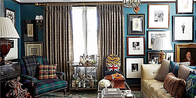 از یک طراح بپرسید: چگونه می توان اتاق زندگی من را با سبک کشور انگلیسی تزئین کرد؟