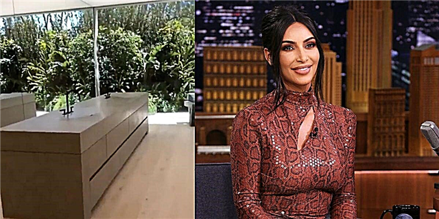 Kim Kardashian útskýrir loksins vaskinn í vaskinum