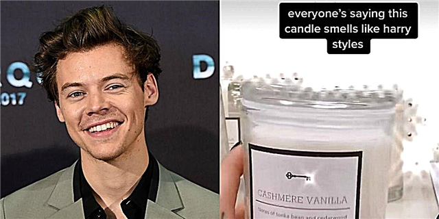Edebere Candle $ 7 a na Target “Candle Harry Styles”
