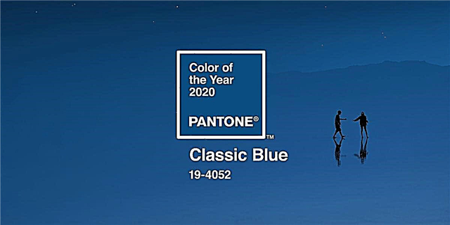 A cor do ano de Pantone é o azul máis verdadeiro