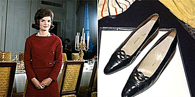 Aposta nunca se fixou na rara cousa que Jackie Kennedy fixo cos seus zapatos