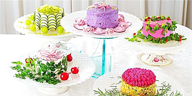 Ang mga Magagandang Mga cake na Ito ay Talagang Malusog na Mga Salads