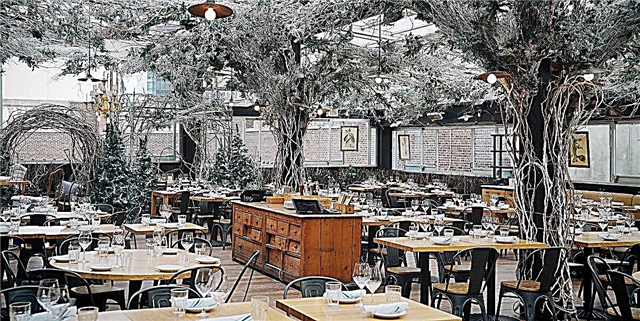 Serra Alpina minn Birreria f'Eataly Just Trasformed in a Wonderland Winter for The Holidays